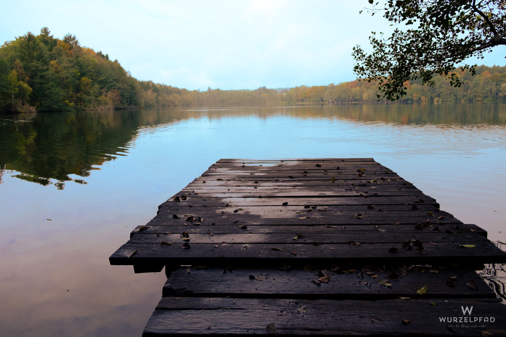 Steg am Moosacher Bad